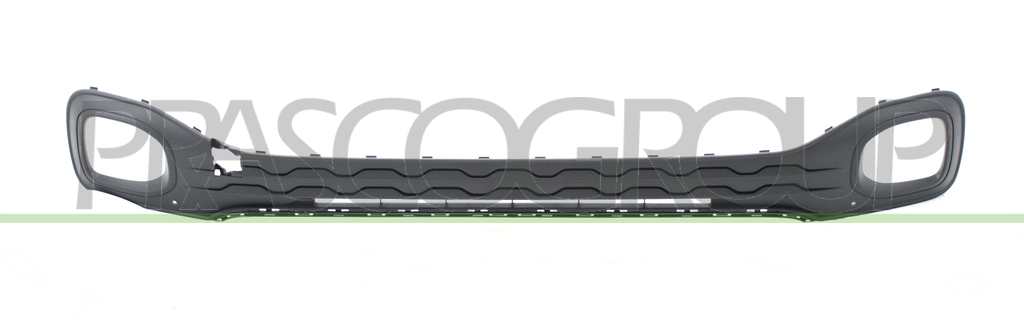 GRILLE NOIRE STRUCTURE' DE PARE-CHOCS-AVEC SIEGE ANTIBROUILLARD