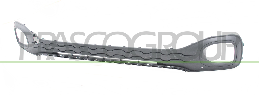 GRILLE NOIRE STRUCTURE' DE PARE-CHOCS-AVEC SIEGE ANTIBROUILLARD