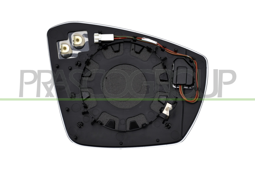 MIRROR GLASS BASE LEFT-ASPHERICAL-HEATED-WITH BLIND SPOT SYSTEM