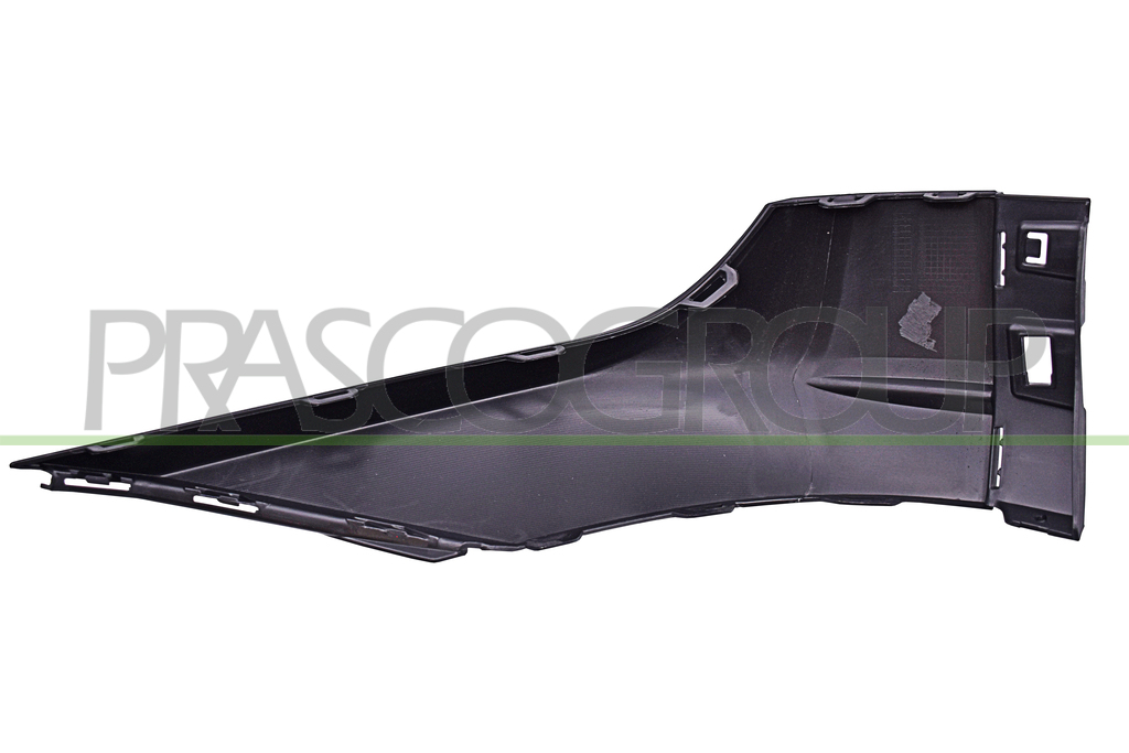 SPOILER DERECHO PARACHOQUES DELANTERO-NEGRO/GRANULADO