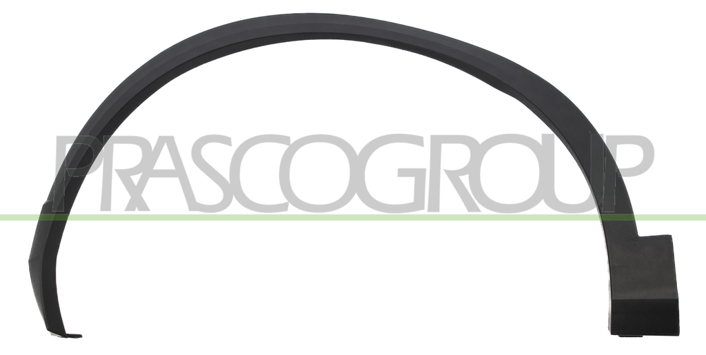 EXTENSION D'AILE AVANT GAUCHE-NOIRE STRUCTURE'-AVEC CLIPS