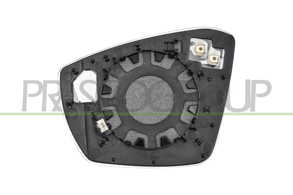 MIRROR GLASS BASE RIGHT-HEATED-CONVEX