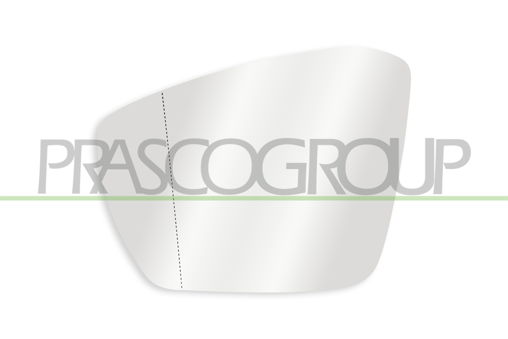 MIRROR GLASS BASE LEFT-HEATED-ASPHERICAL