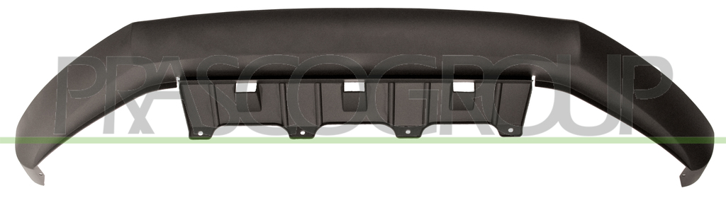FRONT BUMPER SPOILER-BLACK-TEXTURED FINISH MOD. 18°