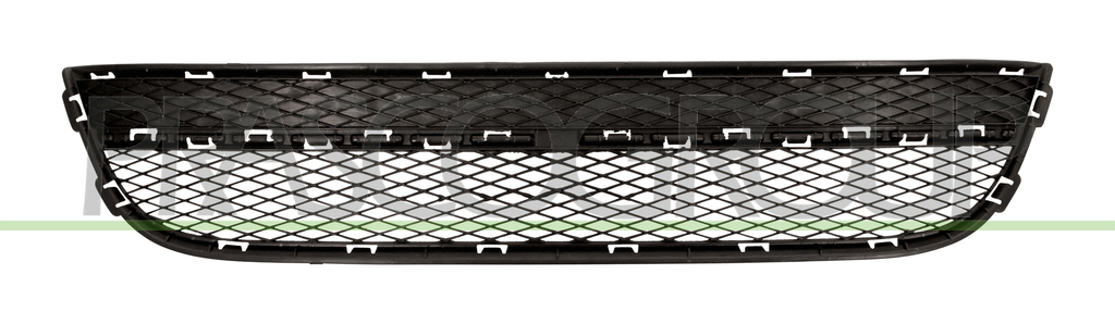 GRIGLIA CENTRALE PARAURTI ANTERIORE-NERA MOD. 18°