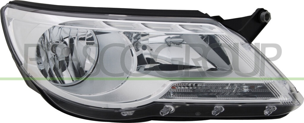 OPTICA IZQUIERDA H7+H7 ELECTRICA-CON MOTOR