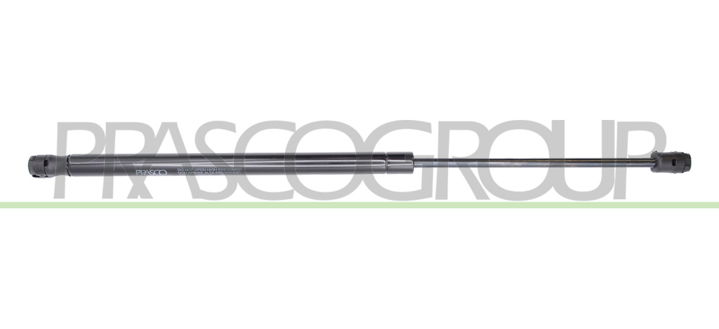 AMORTIGUADOR DE MALETERO DERECHO/IZQUIERDO PORTON TRASERO - 500 N - L 494 mm - C 192 mm - Ø 18 mm - Ø 8 mm