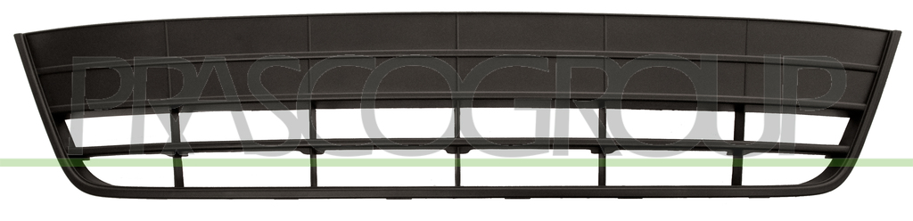 FRONT BUMPER GRILLE-CENTRE-BLACK