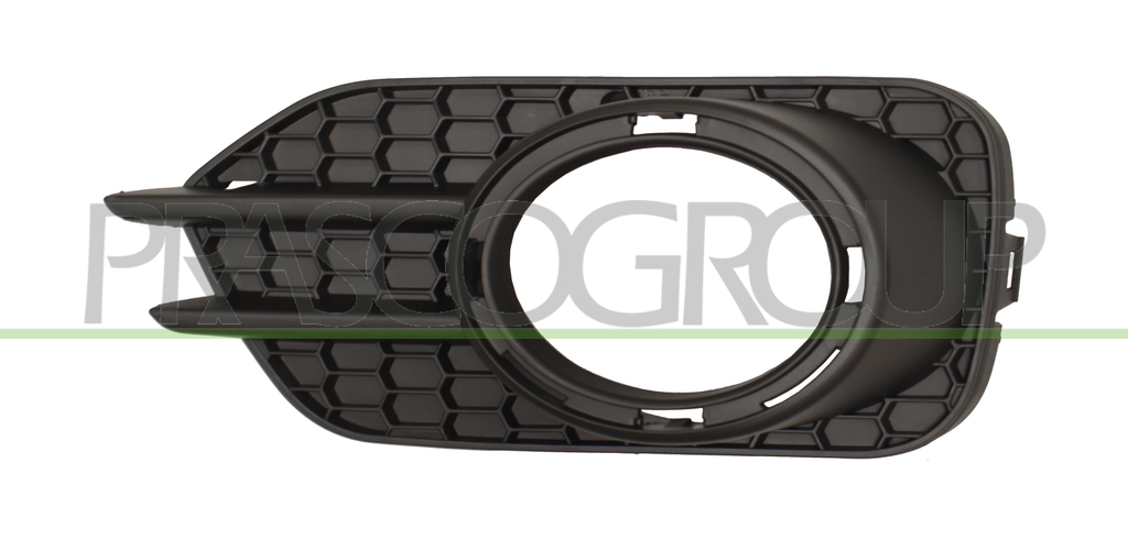 BUMPER GRILLE RIGHT-BLACK-WITH FOG LAMP HOLE-WITH FRAME HOLE MOD. SPORT 28°