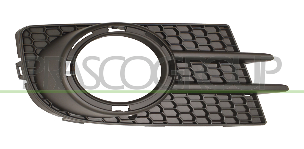BUMPER GRILLE RIGHT-BLACK-TEXTURED FINISH-WITH FOG LAMP HOLE-WITH FRAME HOLE MOD. SPORT 18°