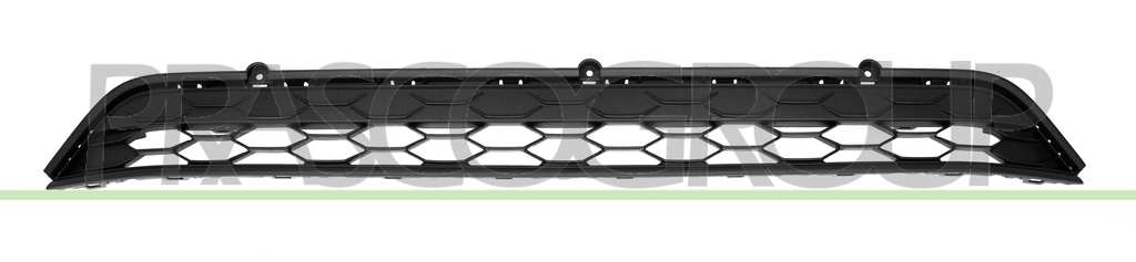 GRIGLIA CENTRALE PARAURTI ANTERIORE-NERA MOD. 16°