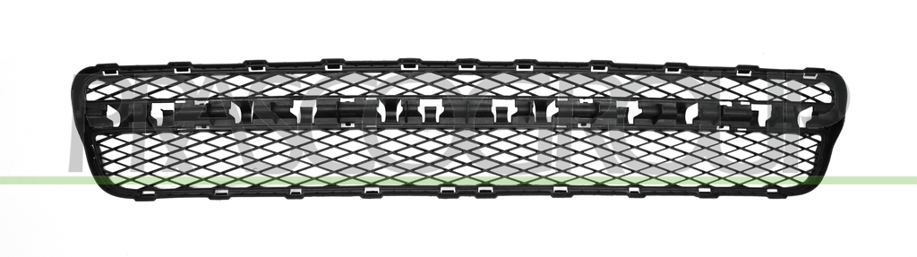 FRONT BUMPER GRILLE-CENTRE-BLACK