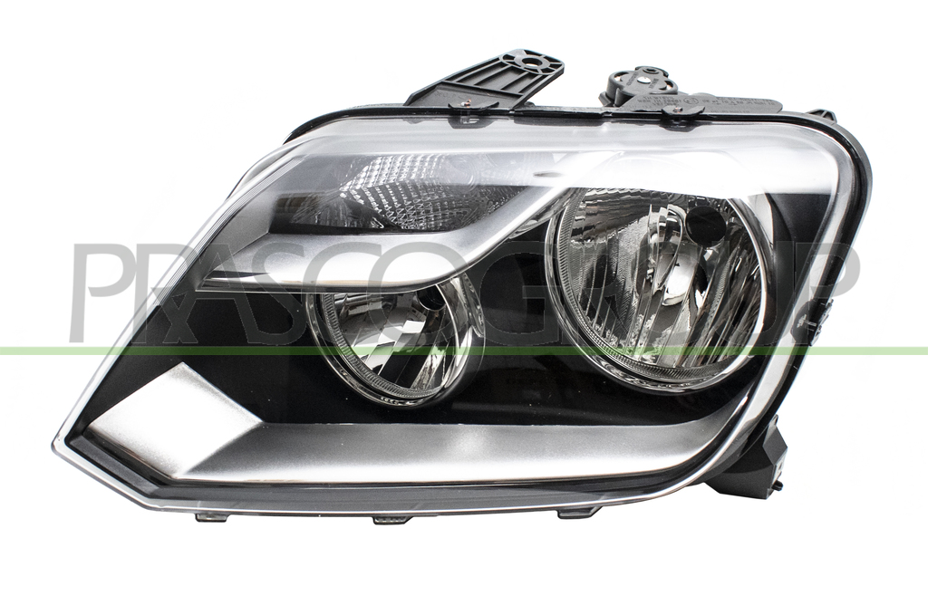 OPTICA IZQUIERDA H7+H1 ELECTRICA-CON MOTOR-NEGRA-MONTAJE VALEO