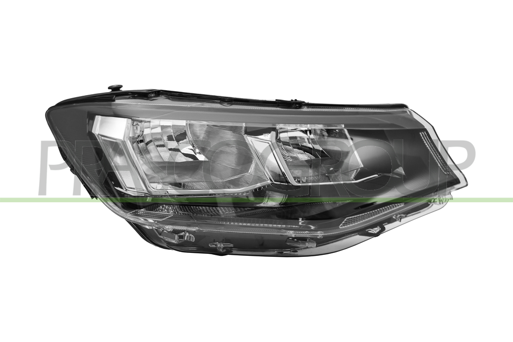 HEADLAMP RIGHT H7+H15-ELECTRIC-WITH MOTOR-ELBA TYPE