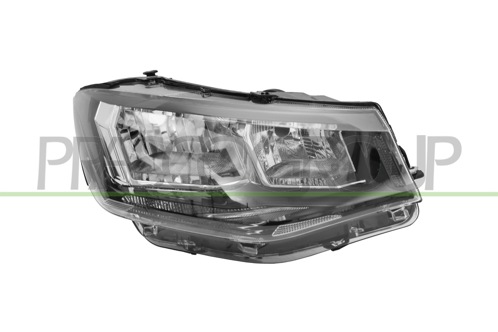 HEADLAMP RIGHT H7+H15-ELECTRIC-WITH MOTOR-ELBA TYPE
