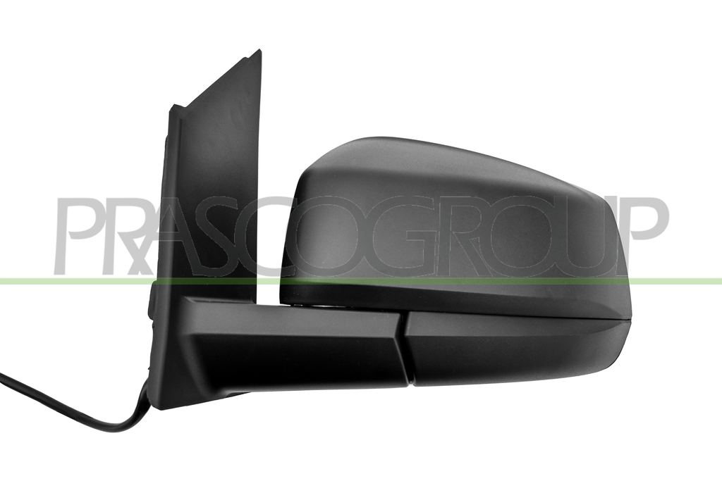 ESPEJO IZQUIERDO-ELECTRICO-NEGRO-TERMICO-CONVEXO-5 PINES