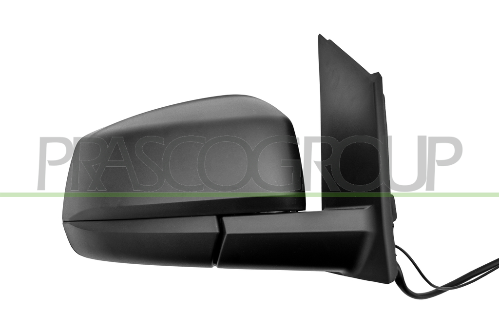 ESPEJO DERECHO-ELECTRICO-NEGRO-TERMICO-CON ANTENA-CONVEXO-12H5P