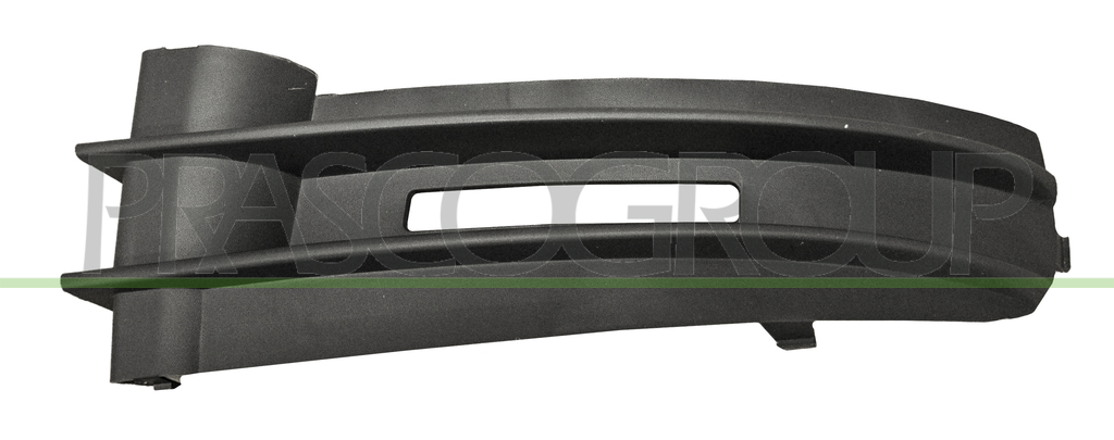 BUMPER GRILLE LEFT-DARK GRAY-TEXTURED FINISH