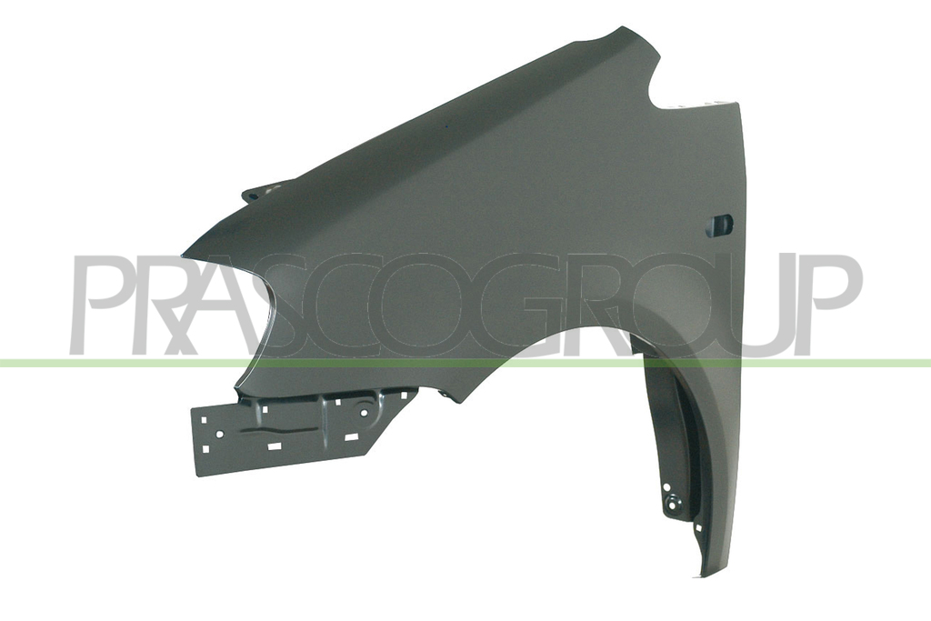 FRONT FENDER LEFT-WITH SIDE REPEATER HOLE