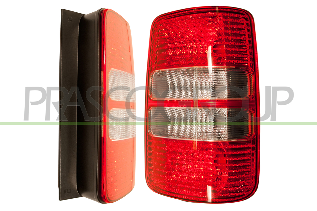 TAIL LAMP RIGHT-WITHOUT BULB HOLDER-RED/CLEAR MOD. 1 DOOR