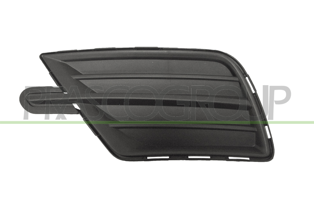 BUMPER GRILLE LEFT-BLACK-WITHOUT FOG LAMP HOLE