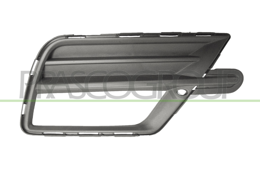 BUMPER GRILLE RIGHT-BLACK-WITH FOG LAMP HOLE