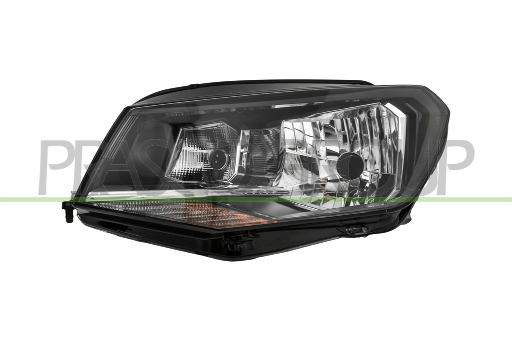 HEADLAMP LEFT H4 ELECTRIC-WITH MOTOR-BLACK
