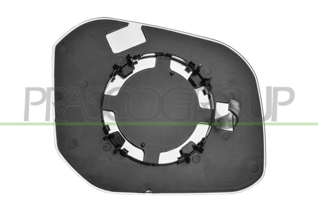 MIRROR GLASS BASE LEFT-ASPHERICAL/CHROME