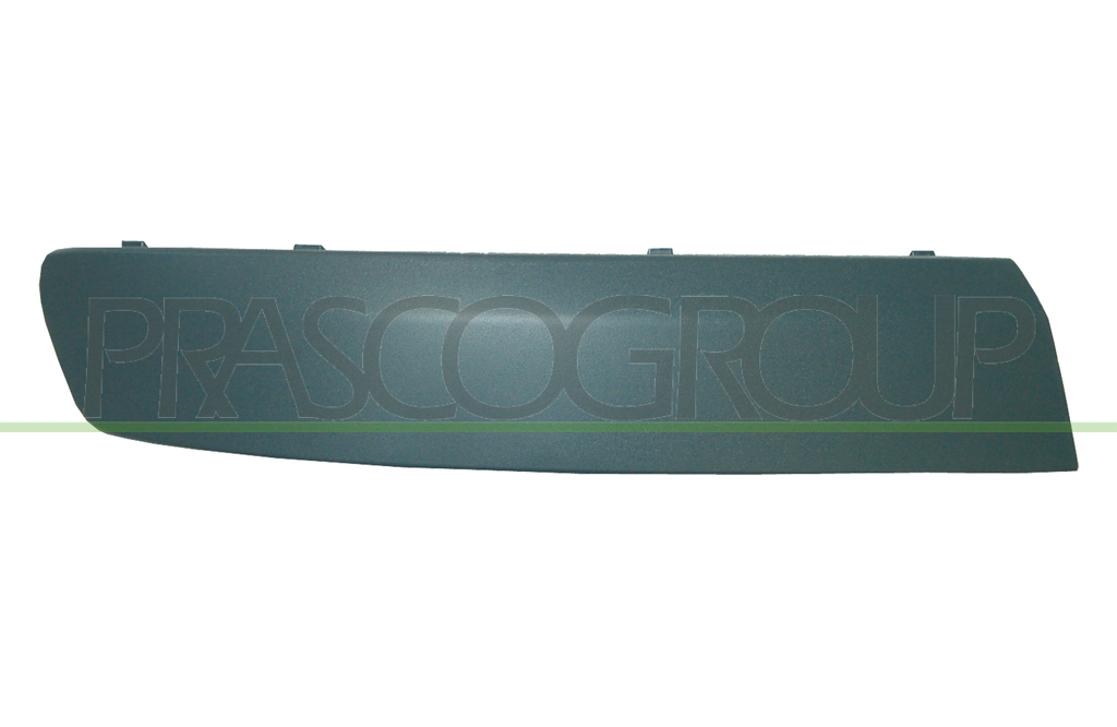 BANDEAU DROIT DE PARE-CHOCS AVANT GRISE FONCE STRUCTURE TRANSPORTER