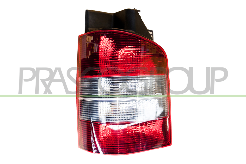 RUECKLEUCHTE LINKS-OHNE FASSUNG-ROT-WEISS-SCHWARZE BASIS MOD. 1 TUERIG