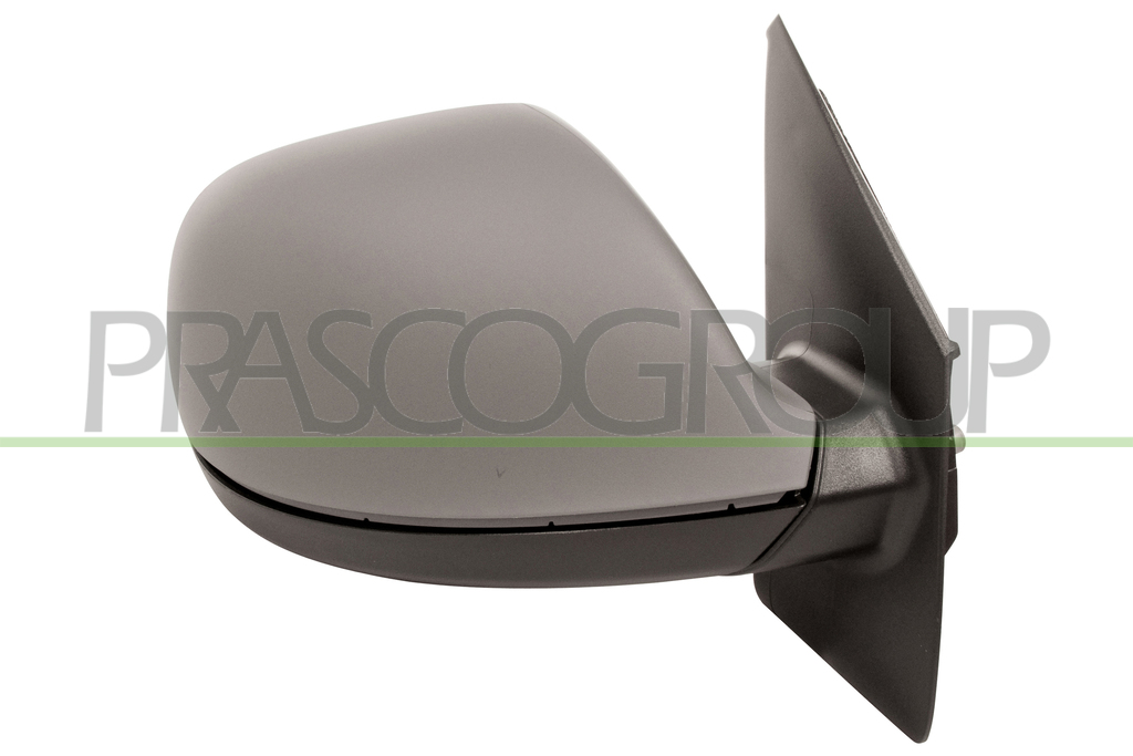 DOOR MIRROR RIGHT-ELECTRIC-HEATED-PRIMED-CONVEX-CHROME-5 PINS