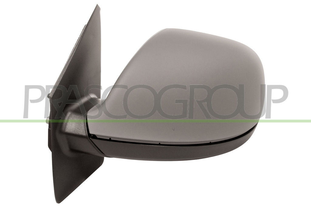 DOOR MIRROR LEFT-ELECTRIC-HEATED-PRIMED-ASPHERICAL-CHROME-5 PINS 12H5P