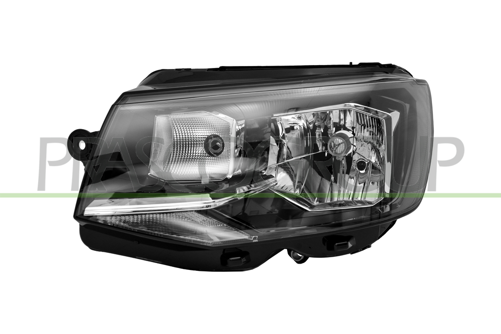 OPTICA IZQUIERDA H4-ELECTRICA-CON MOTOR-NEGRA-MONTAJE VALEO