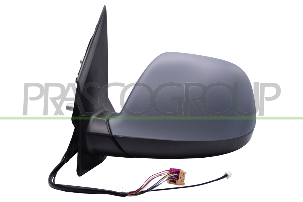 RETROVISORE SINISTRO-ELETTRICO-TERMICO-CON PRIMER-CHIUDIBILE-ASFERICO