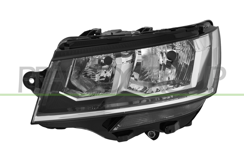 HEADLAMP LEFT H7+H15 ELECTRIC-WITH MOTOR