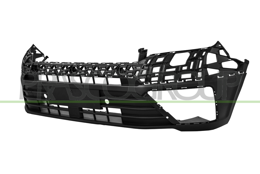 FRONT BUMPER-LOWER-BLACK-TEXTURED FINISH-WITH PDC+SENSOR HOLDERS