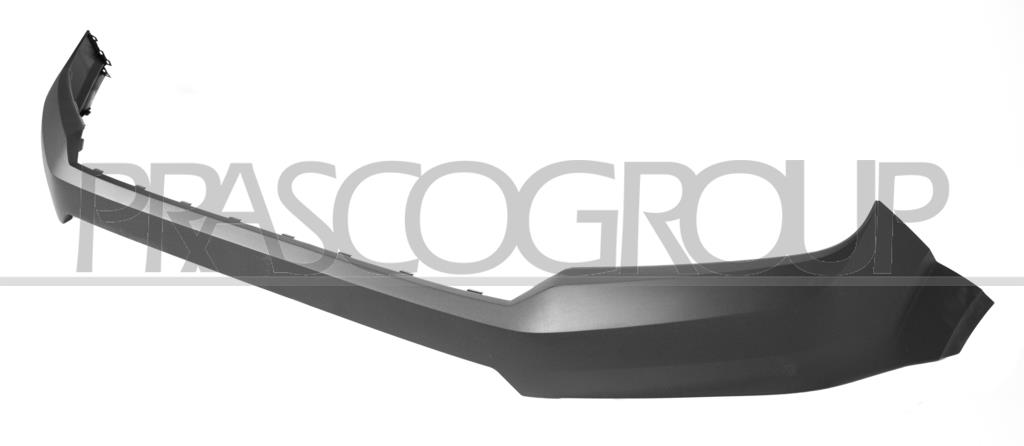 FRONT BUMPER-UPPER-BLACK-TEXTURED FINISH