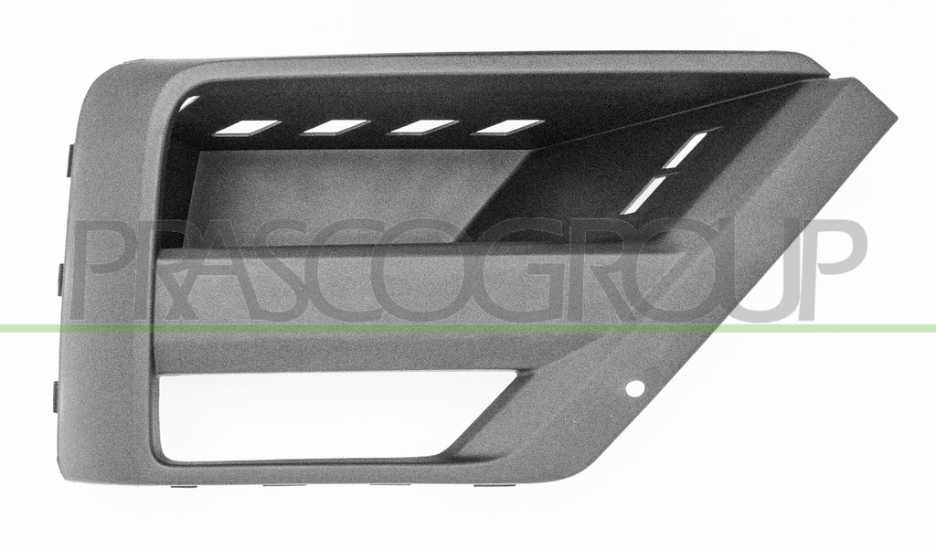BUMPER GRILLE RIGHT-BLACK-WITH FOG LAMP HOLE