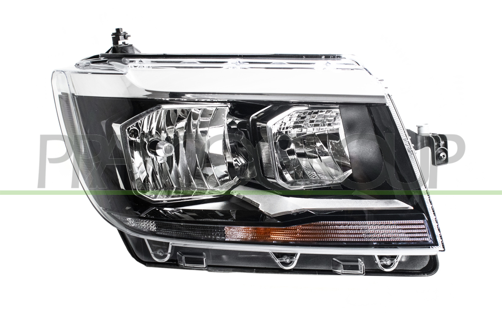 HEADLAMP RIGHT H7+H15+H21-ELECTRIC-WITH MOTOR