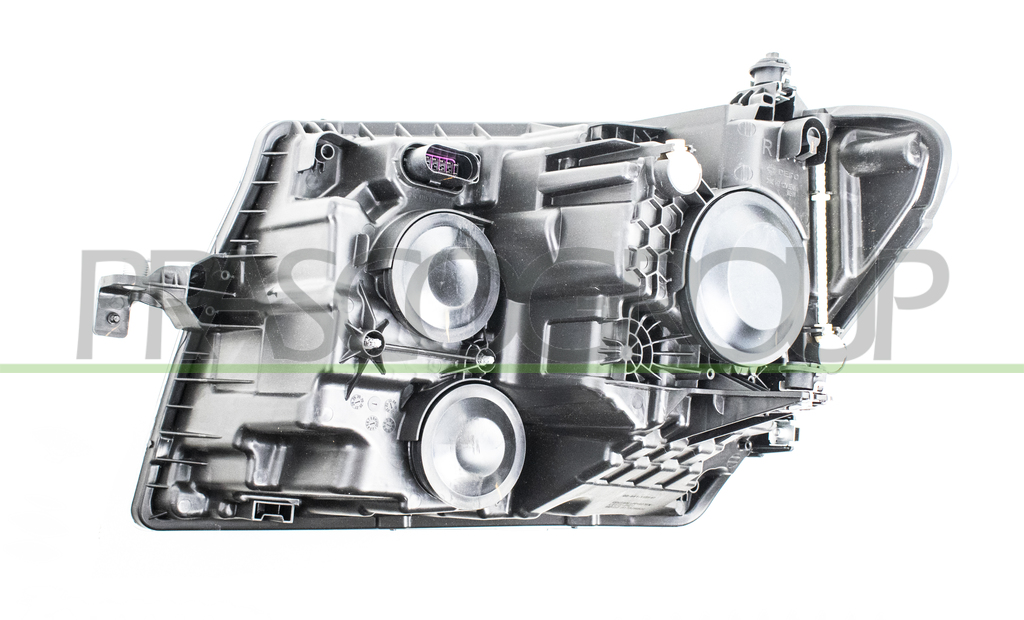 HEADLAMP RIGHT H7+H15+H21-ELECTRIC-WITH MOTOR
