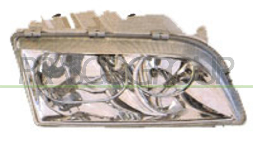 PROIETTORE DESTRO H7+H7-ELETTRICO-CROMATO-4 PINS