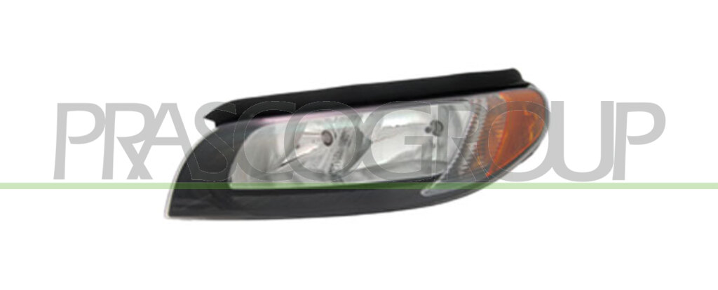 HEADLAMP LEFT H7+H9 ELECTRIC-WITHOUT MOTOR-BLACK