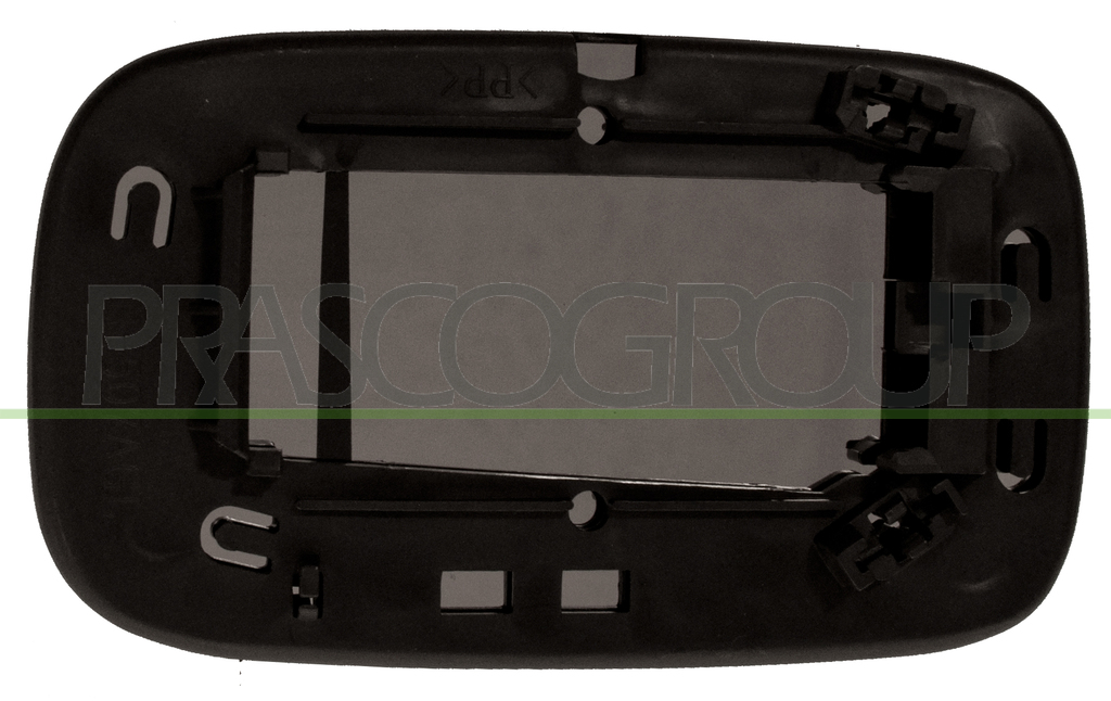 MIRROR GLASS BASE LEFT-ASPHERICAL-CHROME