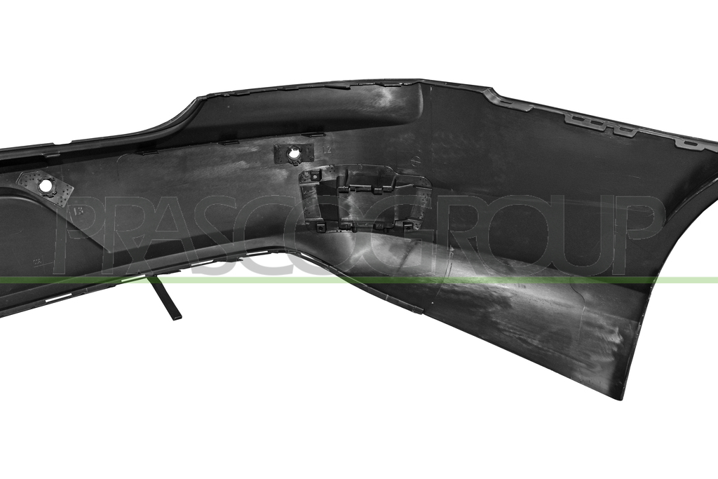 FRONT BUMPER-PRIMED-WITH PDC HOLES+SENSOR HOLDERS-WITH TOW HOOK COVER-WITH BLIND CORNER VISUAL SUPPORT BRACKETS MOD. 4 DOOR