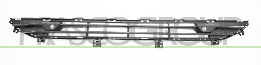 BUMPER GRILLE-CENTRE-BLACK-WITH PDC