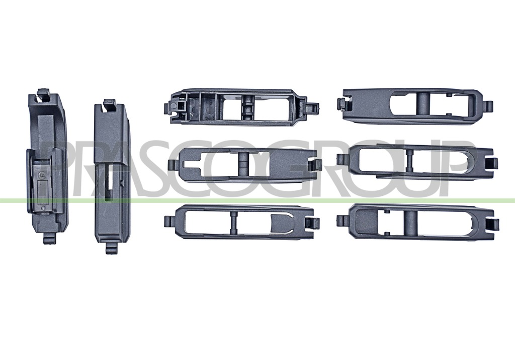 LIMPIAPARABRISAS TRASERO-ESTRUCTURA DE ARCO-12"/300 mm-8 ADAPTADORES