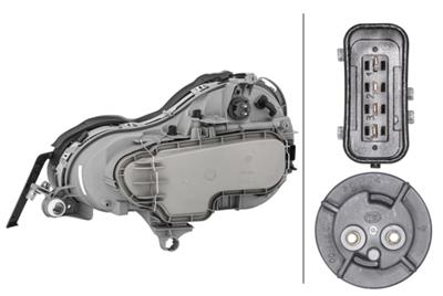 HALOGEN-HEADLIGHT - RIGHT - FOR E.G. MERCEDES-BENZ E-CLASS (W210)