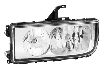 HALOGEN-HEADLIGHT - LEFT - FOR E.G. MERCEDES-BENZ AXOR II