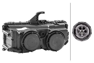 HALOGEN-HAUPTSCHEINWERFER - RECHTS - FœR U.A. MERCEDES-BENZ AXOR II