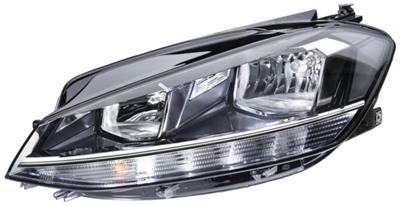 HALOGEN/FF-HAUPTSCHEINWERFER - LINKS - FUER U.A. VW GOLF VII (5G1, BQ1, BE1, BE2)